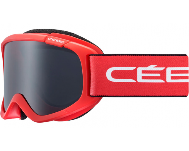 Cébé Masque de ski enfants Jerry 2 Matt Red White Grey