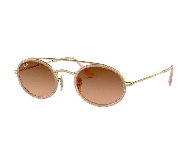 Ray-Ban 3847N Gold Pink Gradient Brown