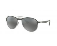Ray-Ban RB3606 Silver On Top Matte Grey Grey Mirror Silver