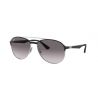 Ray-Ban RB3606 Silver On Top Matte Gradient Dark Grey 