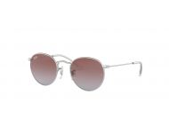 Ray Ban Round Metal Junior Gold-Gray green