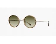 Garrett Leight Playa Walnut Tortoise- Gold/Semi Flat Olive Gradient