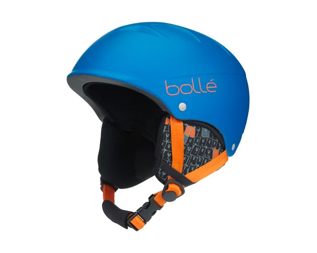 Bollé Casque de Ski B-Free Matte Blue Animals