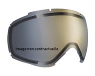 Cébé Ecran de masque de ski Razor L Dark Smoke Flash Gold