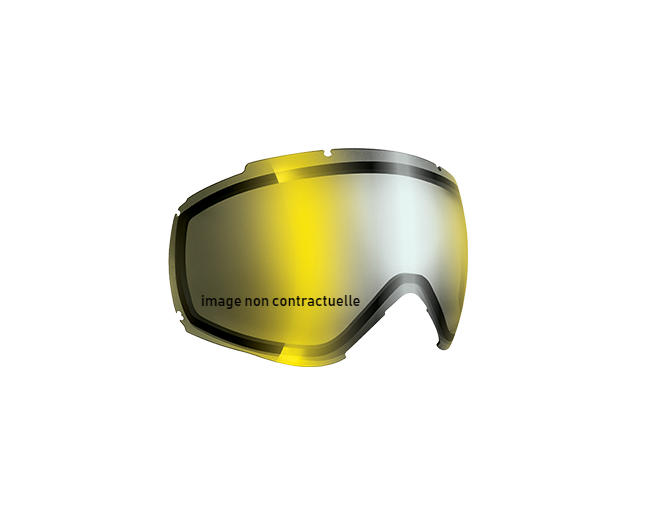 Cébé Ecran de Masque de Ski Ridge Yellow Flash Mirror