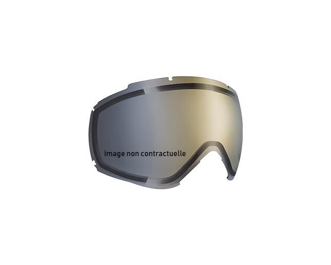 Cébé Visière de Remplacement Silver Flash Mirror Perfo Casque de Ski Cébé Visor