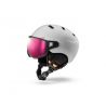 Julbo Casque de Ski Visière Strato Blanc Flash Rose