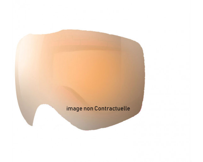 Julbo Ecran masque de Ski Airflux Orange Flash Argent
