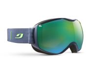 Julbo Masque de Ski Quantum Bleu Bleu Sombre/Vert Ecran Orange Multilayer Vert