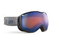 Julbo Masque de Ski Quantum Gris/Bleu Ecran Orange Flash Bleu