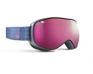 Julbo Masque de Ski Ventilate Bleu Sombre Marbre Ecran Rose Flash Rose