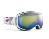 Julbo Masque de Ski Ventilate Blanc/Bleu/Rose Ecran Jaune Flash Bleu