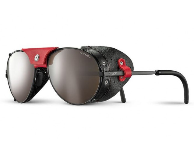 Julbo Cham Noir Mat/Rouge-Julbo Alti Arc 4