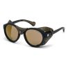 Moncler ML0046 Matt Black Brown Mirror