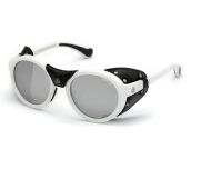 Moncler ML0046 Matt White Grey Mirror