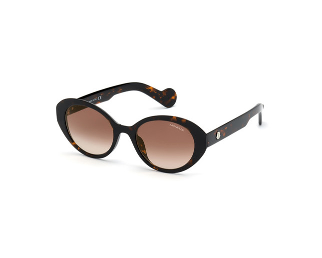 Moncler ML0077 Tortoise Brown Mirror