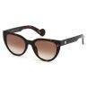 Moncler ML0076 Tortoise Brown Mirror