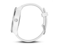 Garmin Vivoactive 3 Silver Bracelet silicone blanc