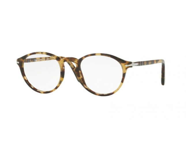 Persol 3174V Brown Beige Tortoise 0PO3174V 1056 o Eyeglasses IceOptic