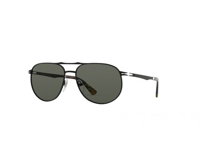 Persol 2455S Demi Gloss Black Crystal Green Polar