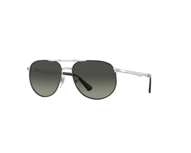 Persol 2455S Silver Black Grey Gradient