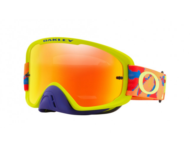 Oakley O-Frame 2.0 MX Thermo Camo Orange Blue-Fire Iridium