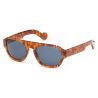 Moncler ML0077 Tortoise Brown Mirror