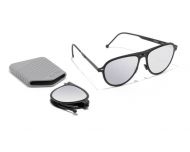 Roav Dixon Matte Black Silver Mirror Polarized Lenses