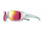 Julbo Monterosa Blanc Brillant/Bleu Menthe Mat Spectron 3CF