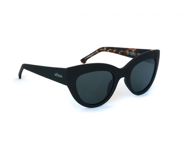 Moken Zephyr Black Tortoise Grey Polarized