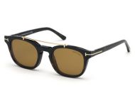 Tom Ford 5532-B Dark Havana +Clip Solaire