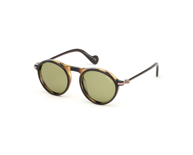 Moncler ML0103 Dark Brown Green