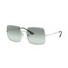 Ray-Ban RB1971 Square Silver Photochromic Azure Gradient Blue