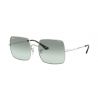 Ray-Ban Square Silver Photochromic Azure Gradient Blue