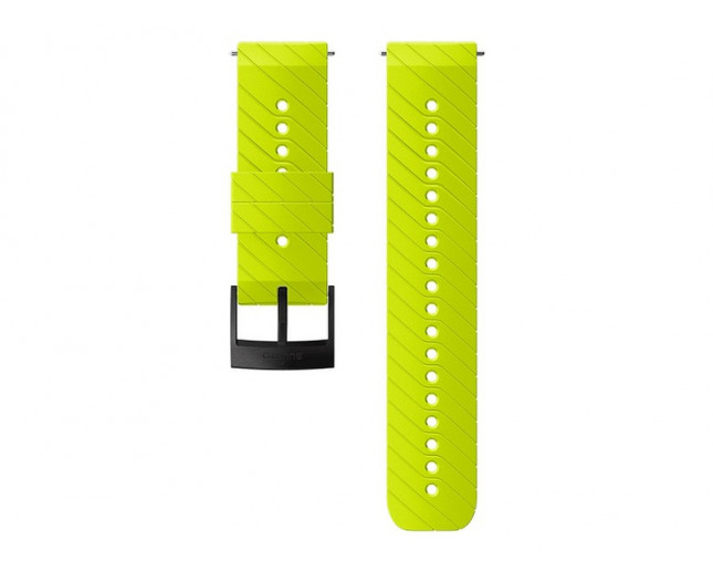 Suunto Bracelet Suunto 9 et Spartan Sport Writ HR Baro Lime/Black Silicone Strap 24MM Athletic 3