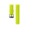 Suunto Bracelet Suunto 9 et Spartan Sport Writ HR Baro Lime/Black Silicone Strap 24MM Athletic 3