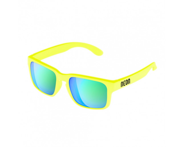 Neon Optic Lunette de soleil Jocker Yellow Fluo Green Mirror JKYF X9 Sunglasses IceOptic