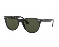 Ray-Ban Wayfarer II Black Crystal Green