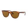 Ray-Ban Wayfarer II Stripped Havana Crystal Brown