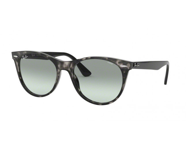 Ray-Ban Wayfarer II Black Crystal Green