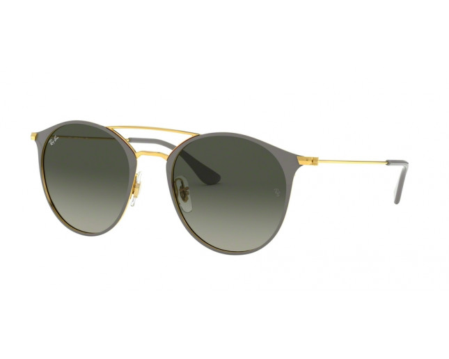 Ray-Ban RB3546 Gold Top Grey Grey Gradient