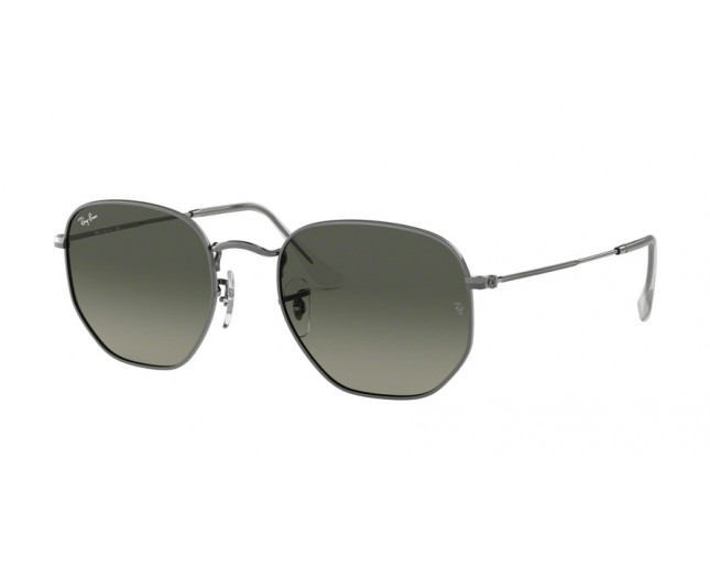 Ray-Ban Hexagonal Gunmetal Grey Gradient