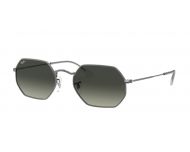 Ray-Ban RB3556N Octagonal Gunmetal Grey Gradient Grey