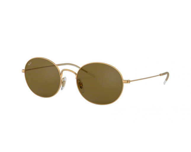 Ray-Ban RB3594 Rubber Gold Dark Brown