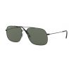 Ray-Ban RB3595 Andrea Rubber Black Dark Green Polar