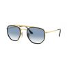 Ray-Ban The Marshal II Gold Gradient Blue 