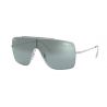 Ray-Ban Wings II Silver Light Blue Mirror Silver