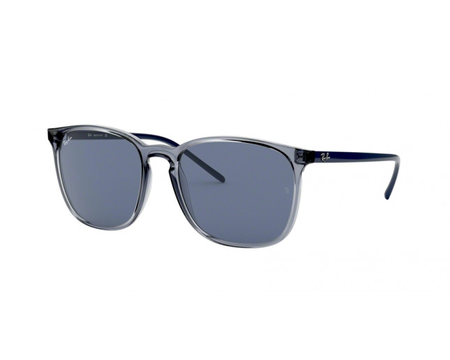 Ray-Ban RB4387 Transparent Blue Blue