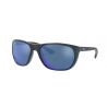 Ray-Ban RB4307 Transparent Blue Blue Mirror