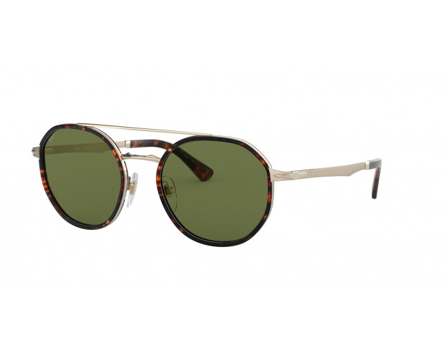 Persol 3229S Ecaille / Doré Crystal Green